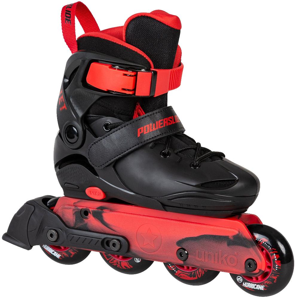 Playlife Jet Black Adj. Powerslide - Urban Inline Skates