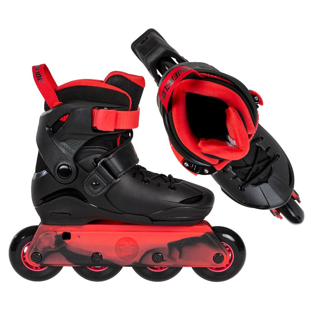 Playlife Jet Black Adj. Powerslide - Urban Inline Skates