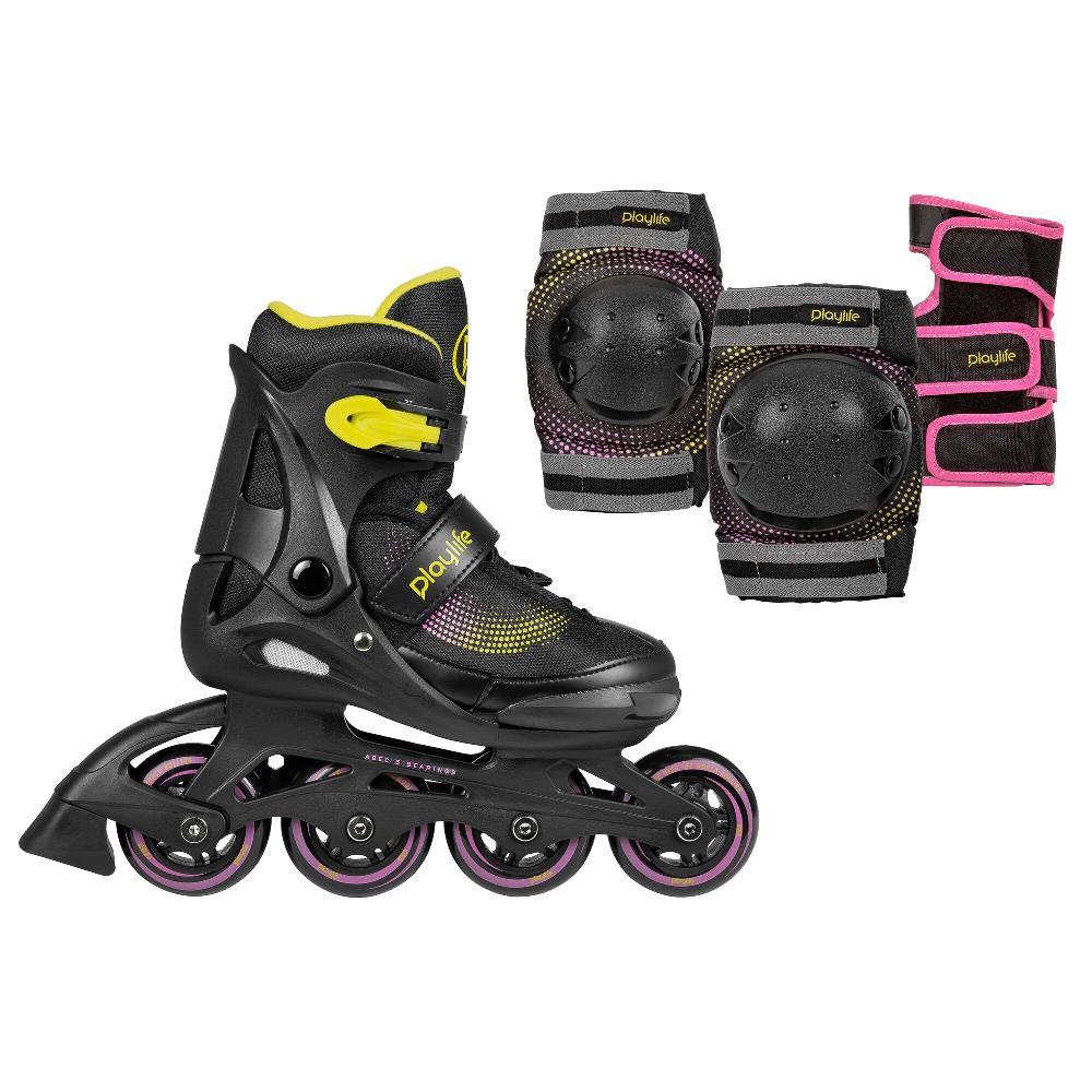 playlife Joker Yellow Glow Combo Playlife - Fitness Inline Skates