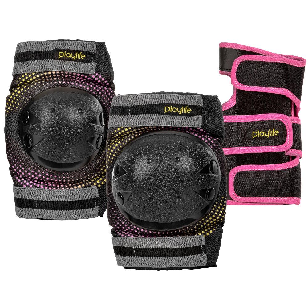 playlife Joker Yellow Glow Kids Set Playlife - Inline Skating Protection