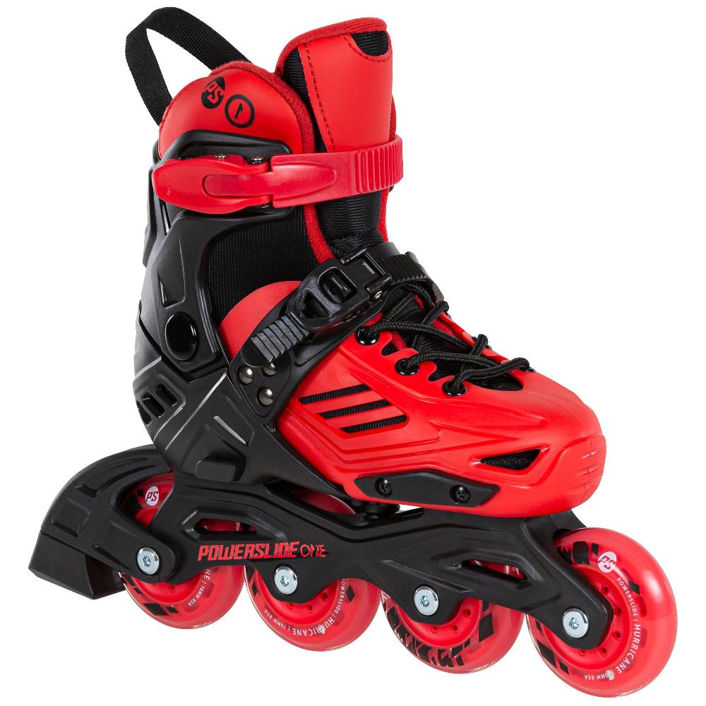 Playlife Khaan Junior LTD Red Adj. Powerslide - Urban Inline Skates