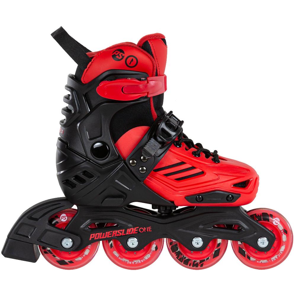 playlife Khaan Junior LTD Red adj. Powerslide - Urban Inline Skates