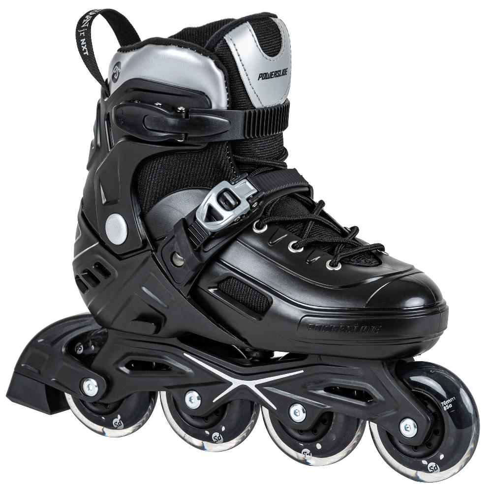 Playlife Khaan Junior NXT Black Adj. Powerslide - Urban Inline Skates
