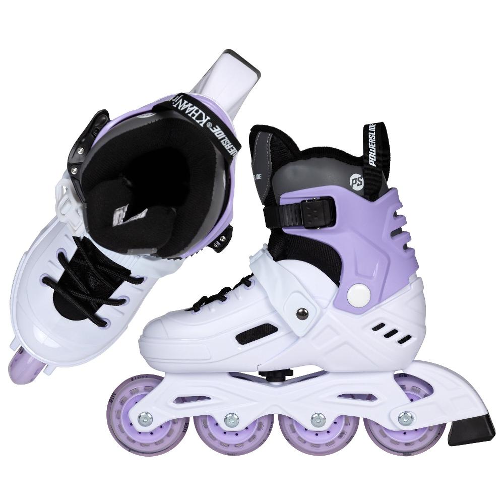 Playlife Khaan Junior NXT White Adj. Powerslide - Urban Inline Skates
