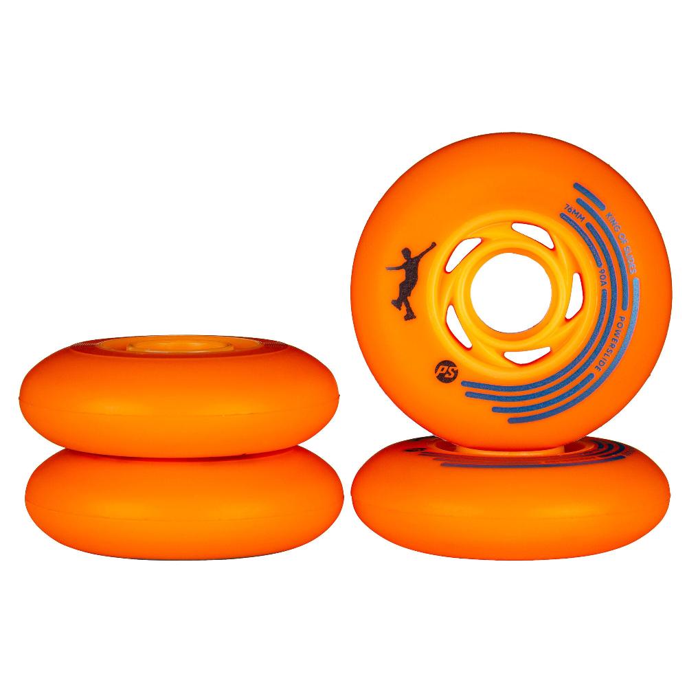 Playlife King Of Slides 76/90A 4-pack Powerslide - Urban Inline Skate Wheels