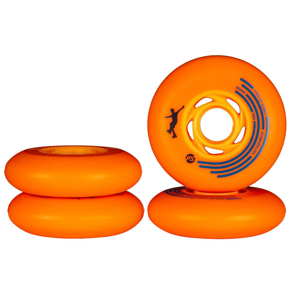 Playlife King Of Slides 80/90A 4-pack Powerslide - Urban Inline Skate Wheels