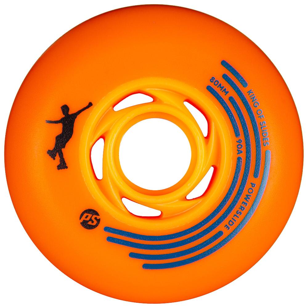 playlife King of Slides 80/90A 4-pack Powerslide - Urban Inline Skate Wheels