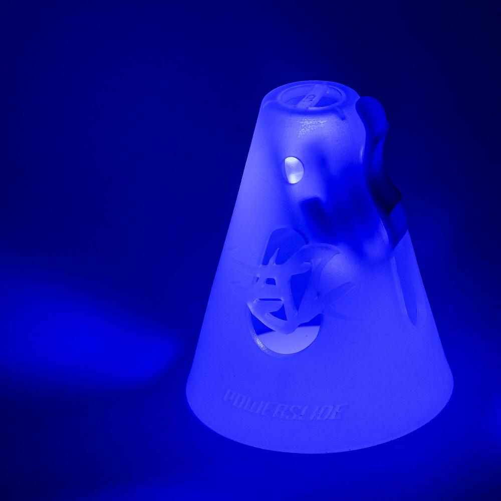 Playlife LED Cones Glow In The Dark Blue Powerslide - Inline Skating Accessories