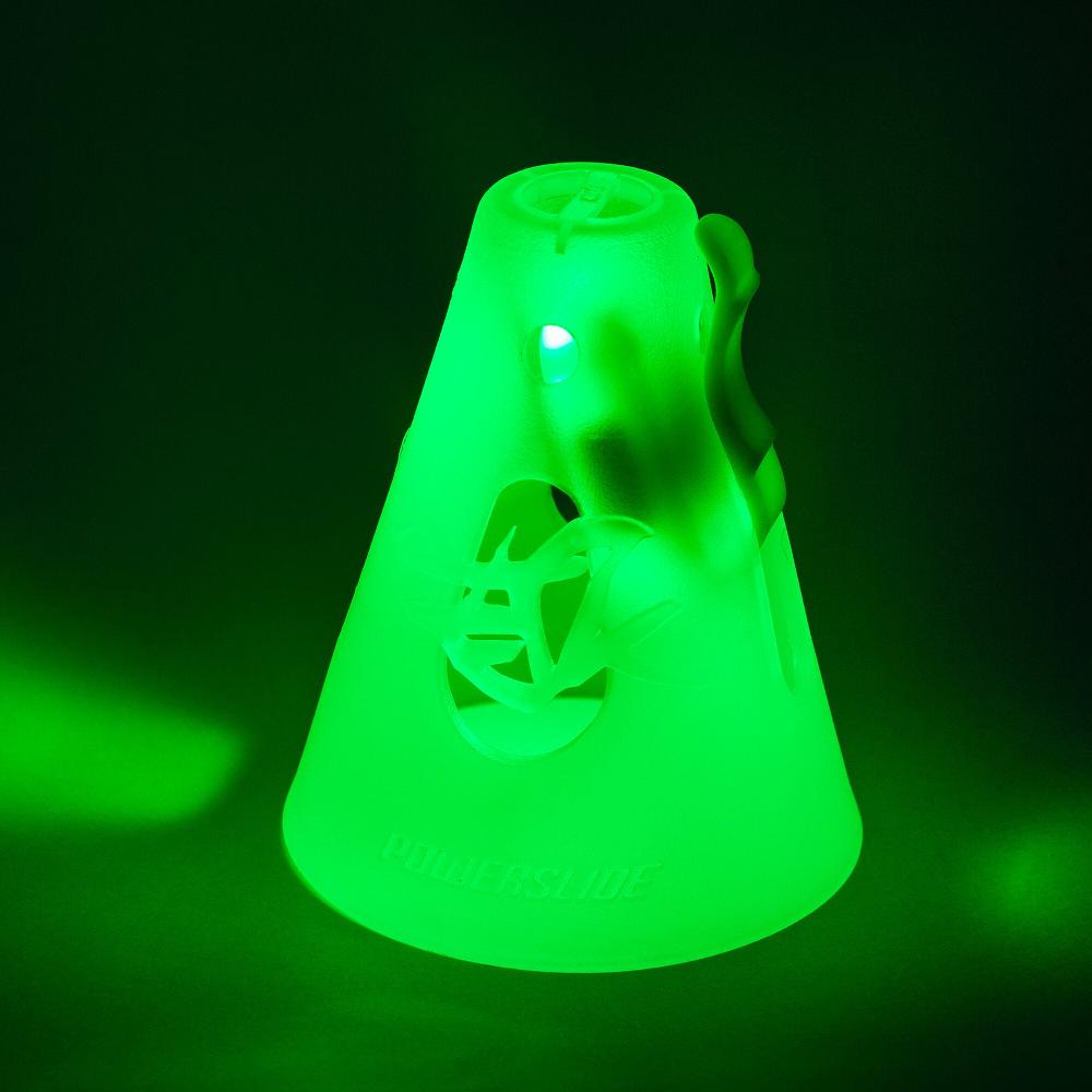 Playlife LED Cones Glow In The Dark Green Powerslide - Inline Skating Accessories