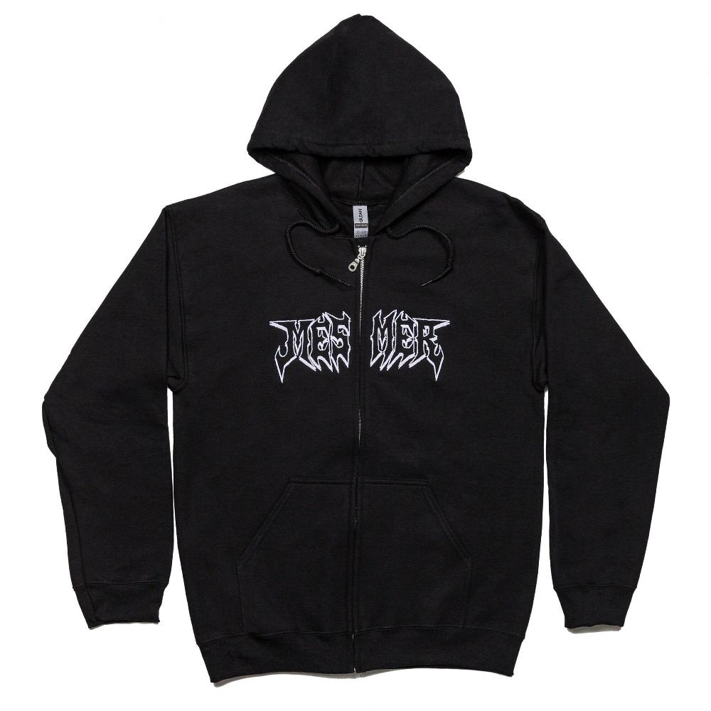 playlife Mesmer Goth Zipped Hooded MESMER - Aggressive Clothing