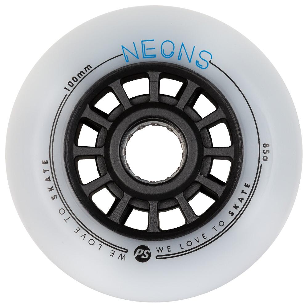 Playlife Neons 100/85A Blue 3-pack Powerslide - Nite Inline Skate Wheels