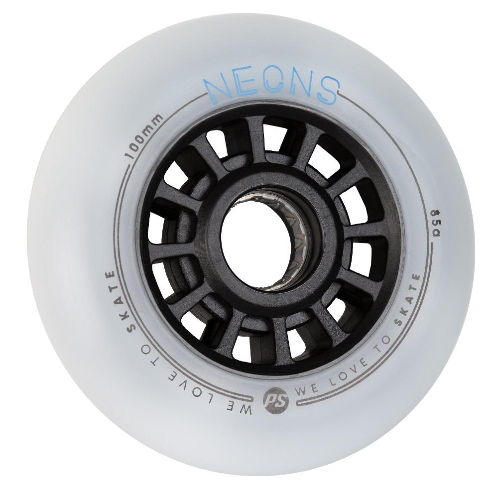 Playlife Neons 100/85A Blue 3-pack Powerslide - Nite Inline Skate Wheels
