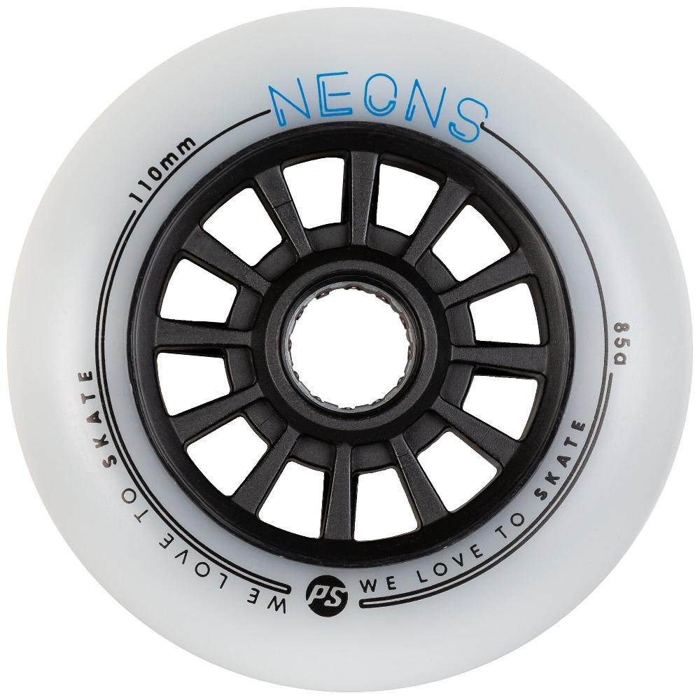 Playlife Neons 110/85A Blue 3-pack Powerslide - Nite Inline Skate Wheels