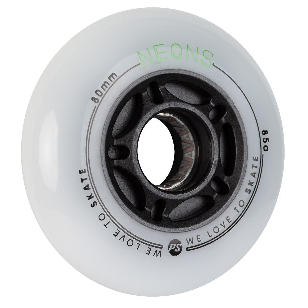 Playlife Neons 80/85A Green 4-pack Powerslide - Nite Inline Skate Wheels