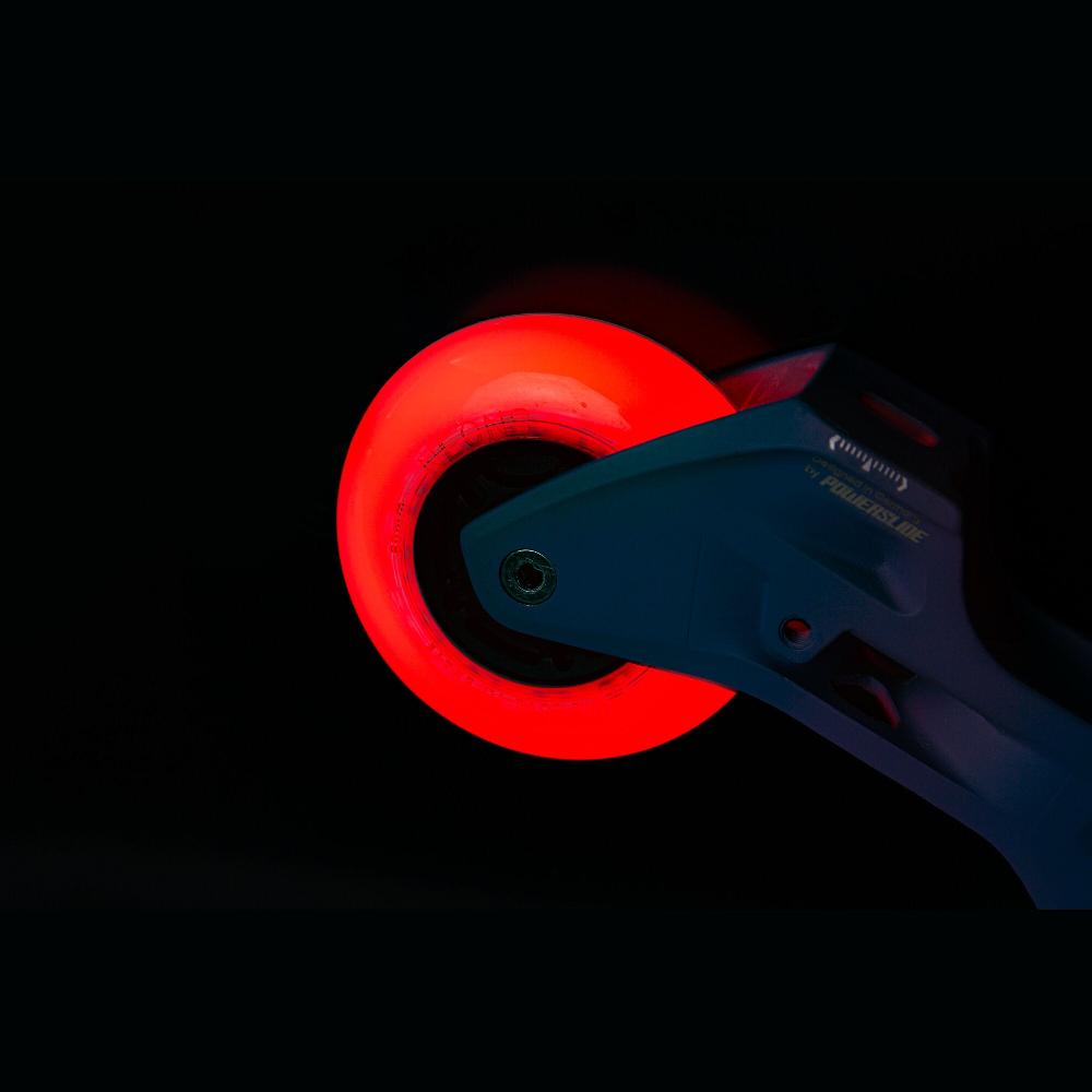 playlife Neons 80/85A Red 4-pack Powerslide - Nite Inline Skate Wheels