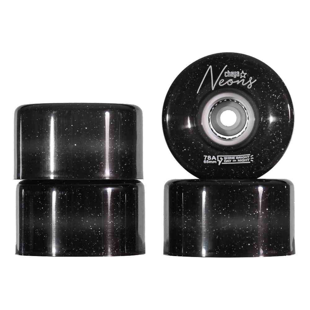 Playlife Neons LED Black Chaya - Nite Roller Skate Wheels