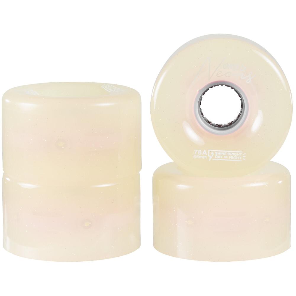 Playlife Neons LED White Chaya - Nite Roller Skate Wheels