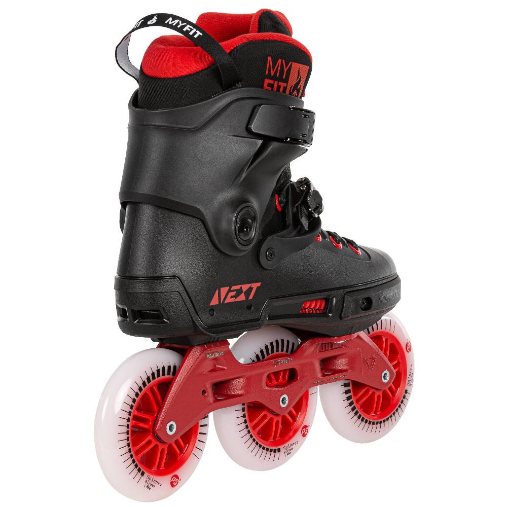 Playlife Next Black Red 110 Powerslide - Urban Inline Skates