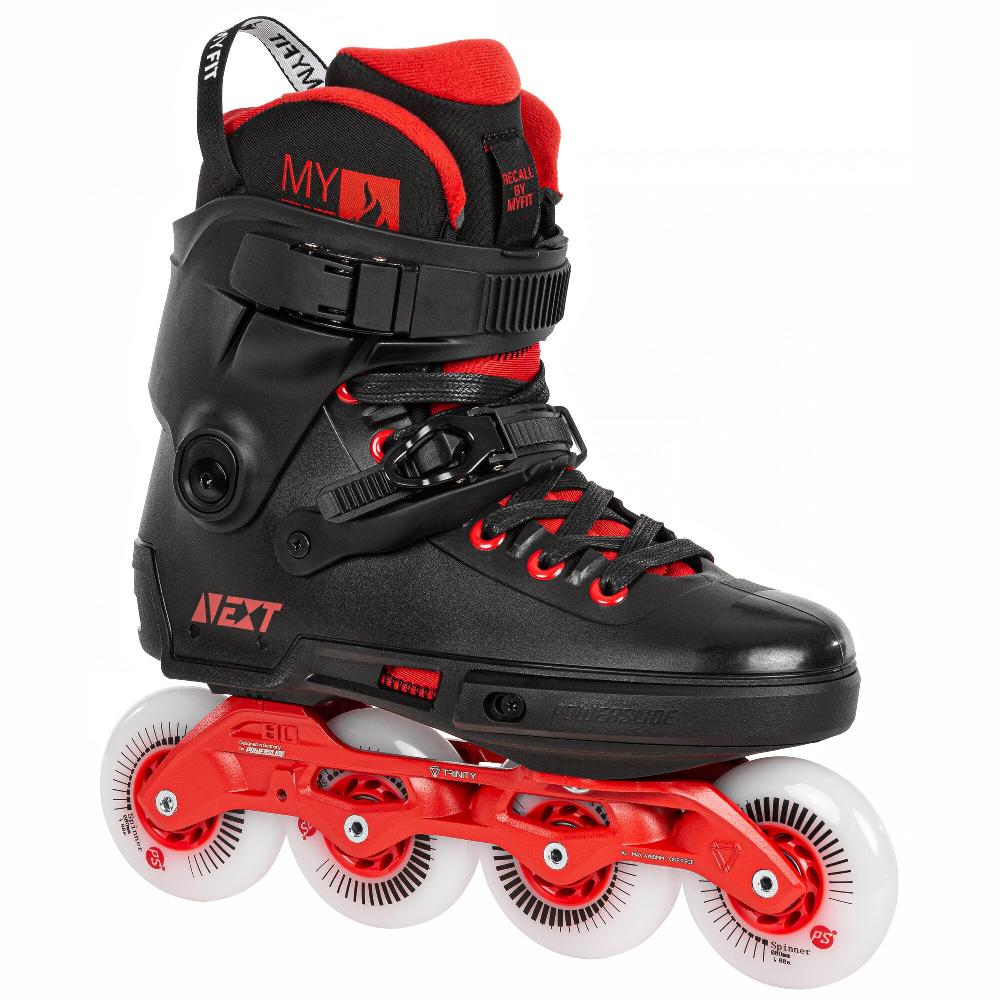 Playlife Next Black Red 80 Powerslide - Urban Inline Skates