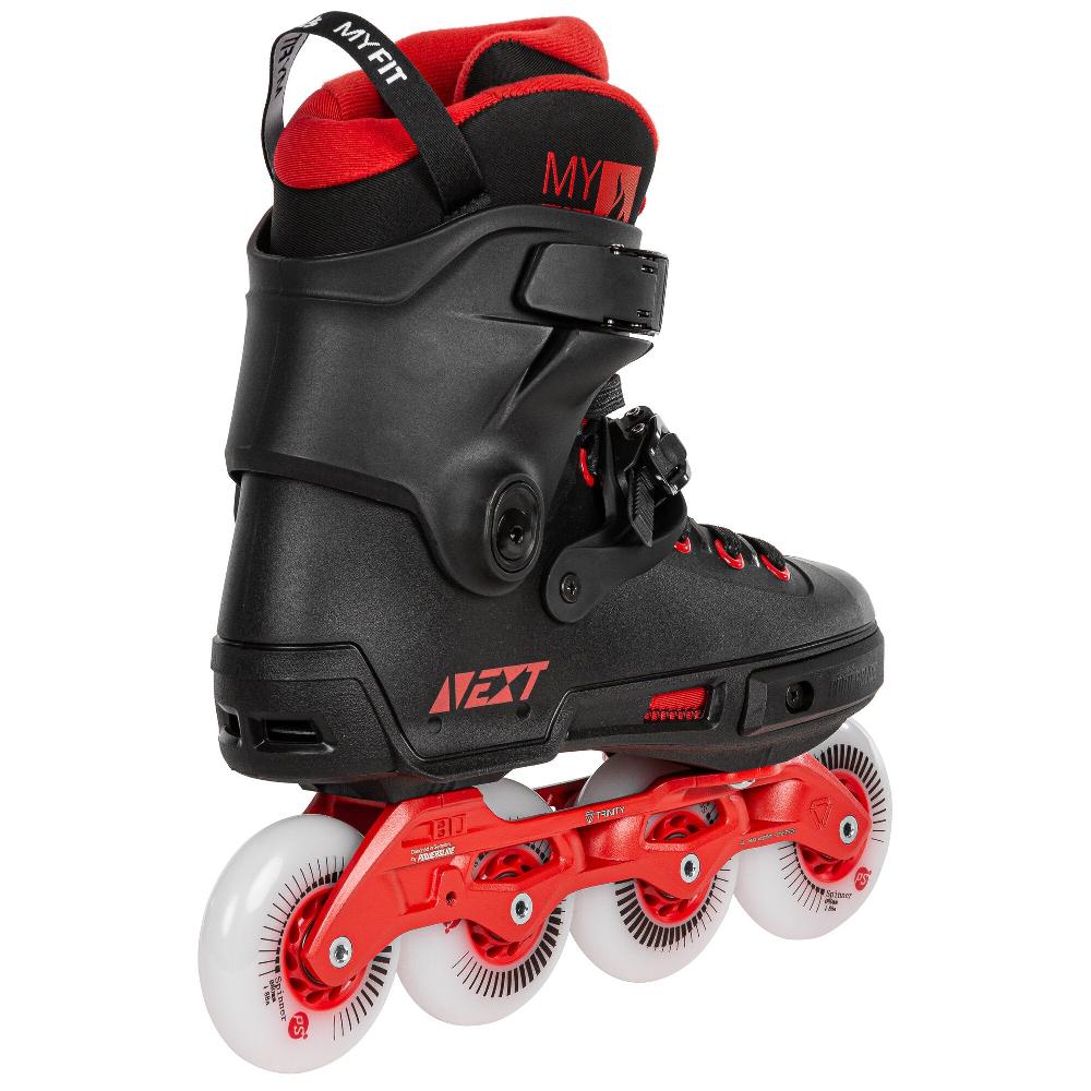 Playlife Next Black Red 80 Powerslide - Urban Inline Skates