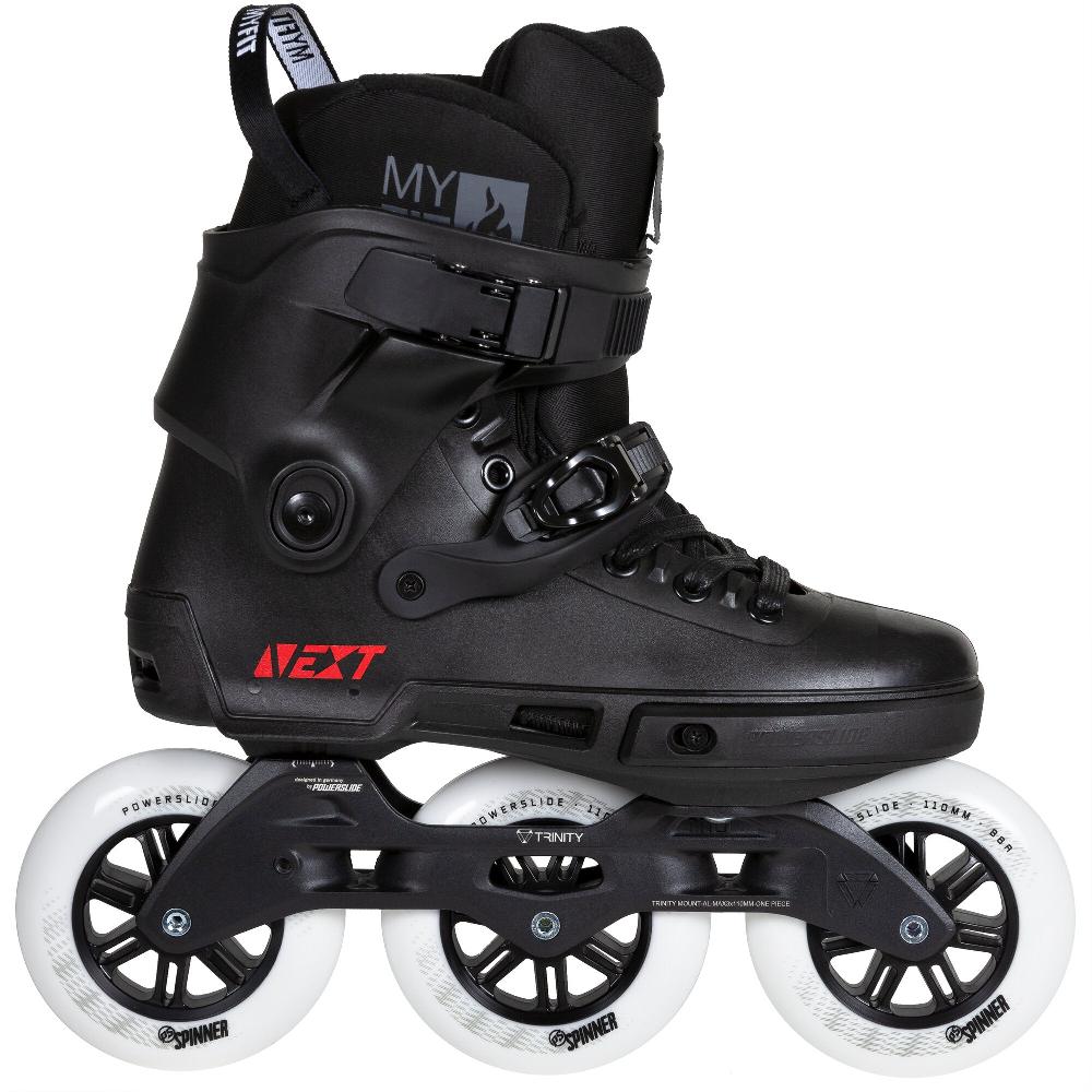 playlife Next Core Black 110 Powerslide - Urban Inline Skates