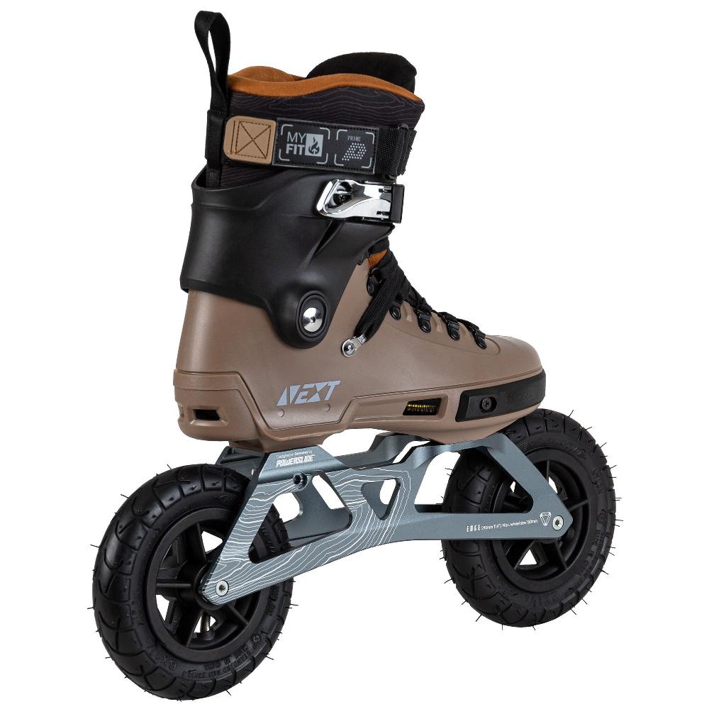 Playlife Next Edge 150 Brown Powerslide - SUV Inline Skates