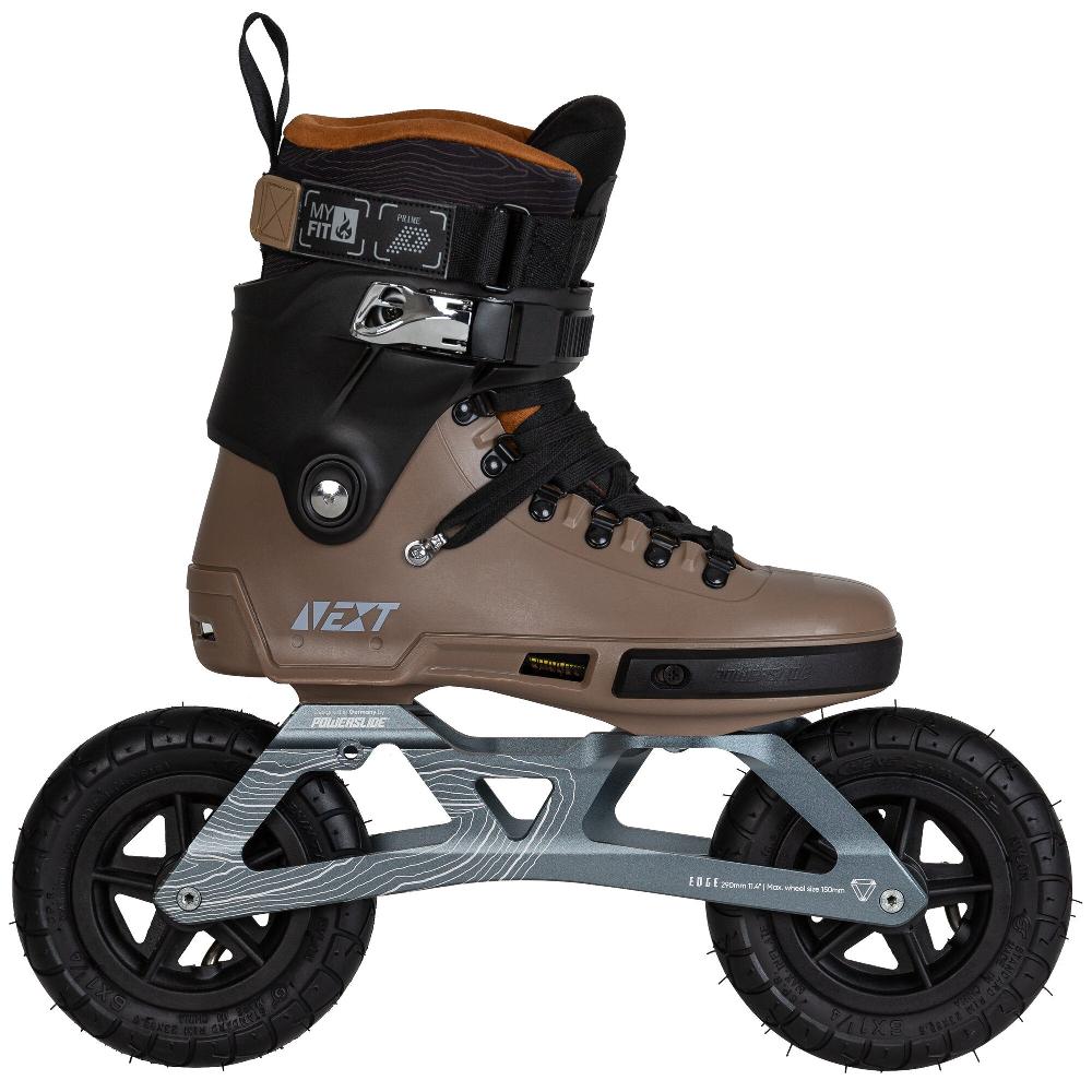 playlife Next Edge 150 Brown Powerslide - SUV Inline Skates