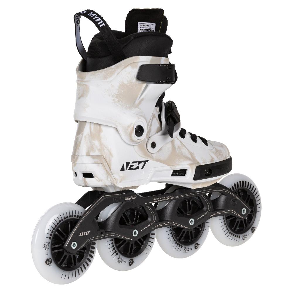 Playlife Next Marble White 110 Powerslide - Urban Inline Skates