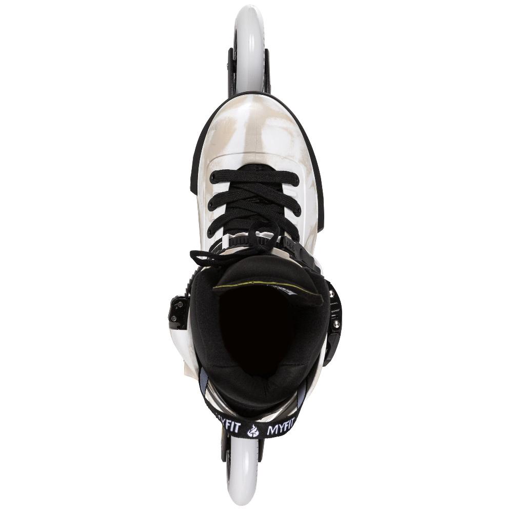 Playlife Next Marble White 110 Powerslide - Urban Inline Skates