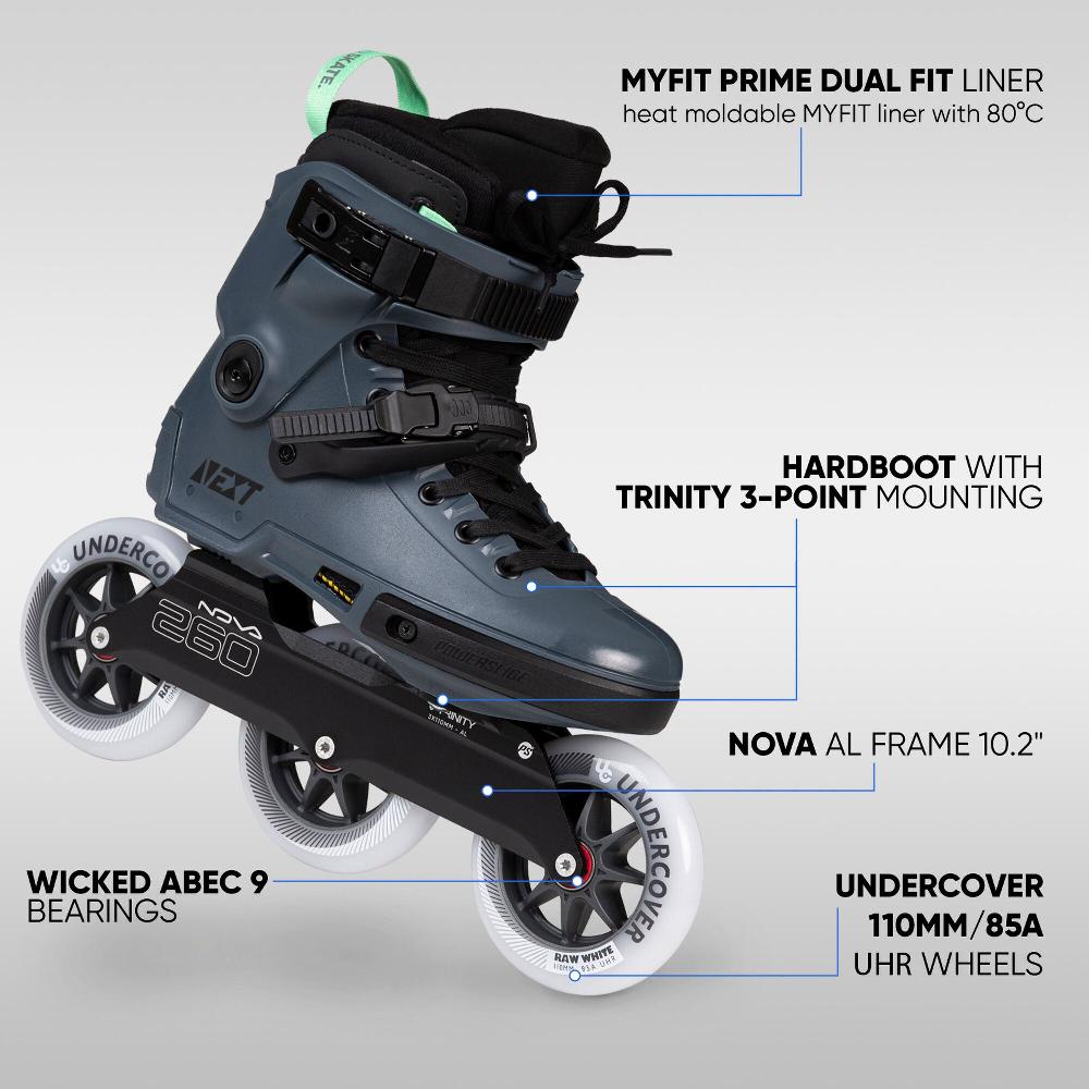 Playlife Next Pro 110 Powerslide - Urban Inline Skates