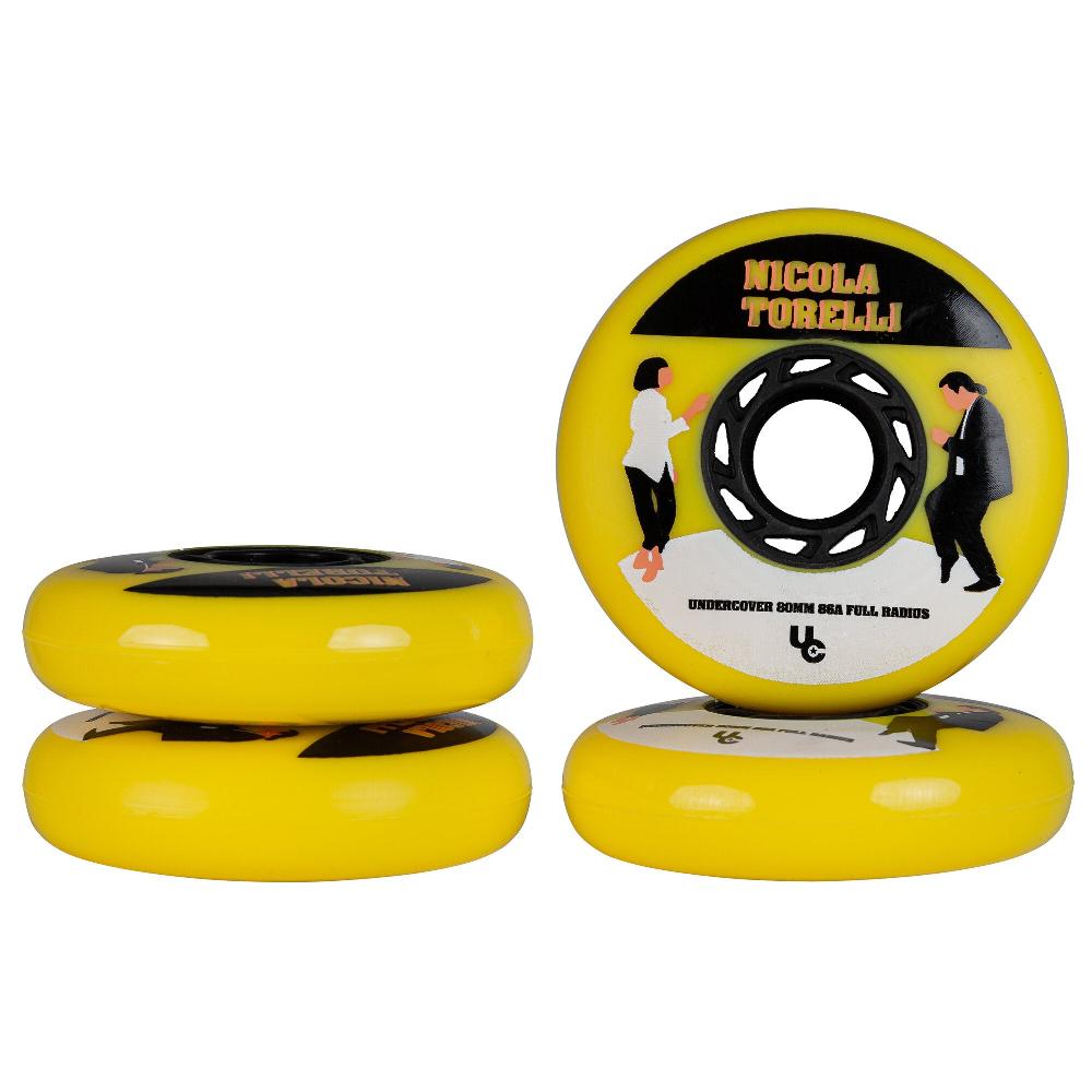 Playlife Nicola Torelli Movie 80/86A 4-pack Undercover - Urban Inline Skate Wheels