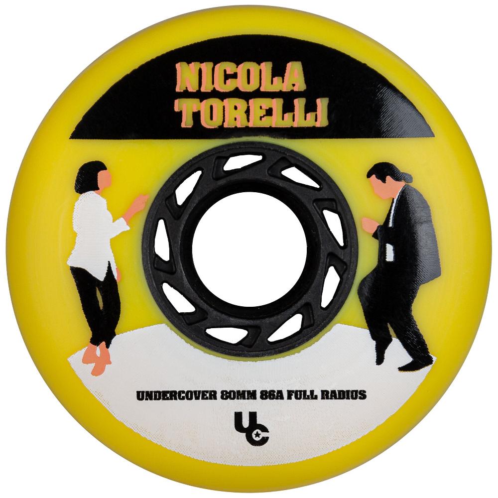 playlife Nicola Torelli Movie 80/86A 4-pack Undercover - Urban Inline Skate Wheels