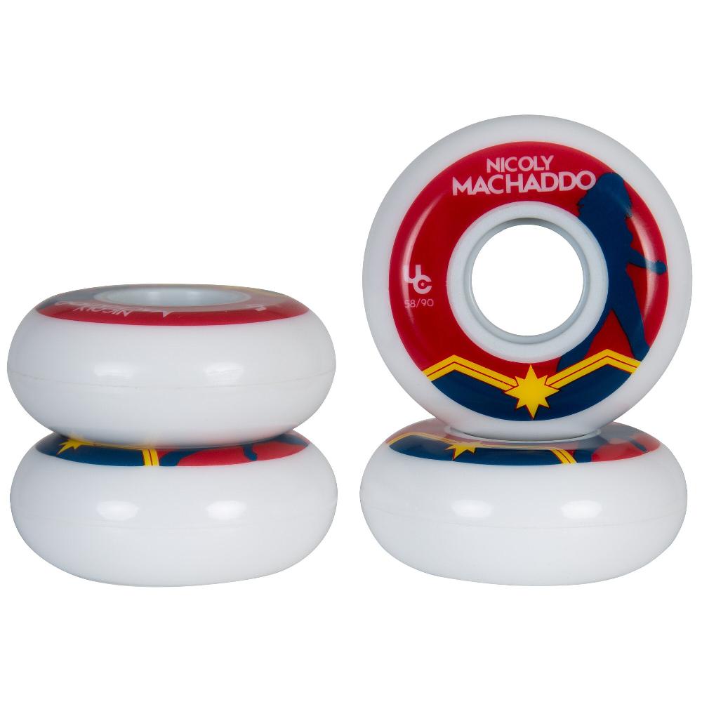 Playlife Nicoly Machaddo Movie 58/90A 4-pack Undercover - Aggressive Inline Skate Wheels