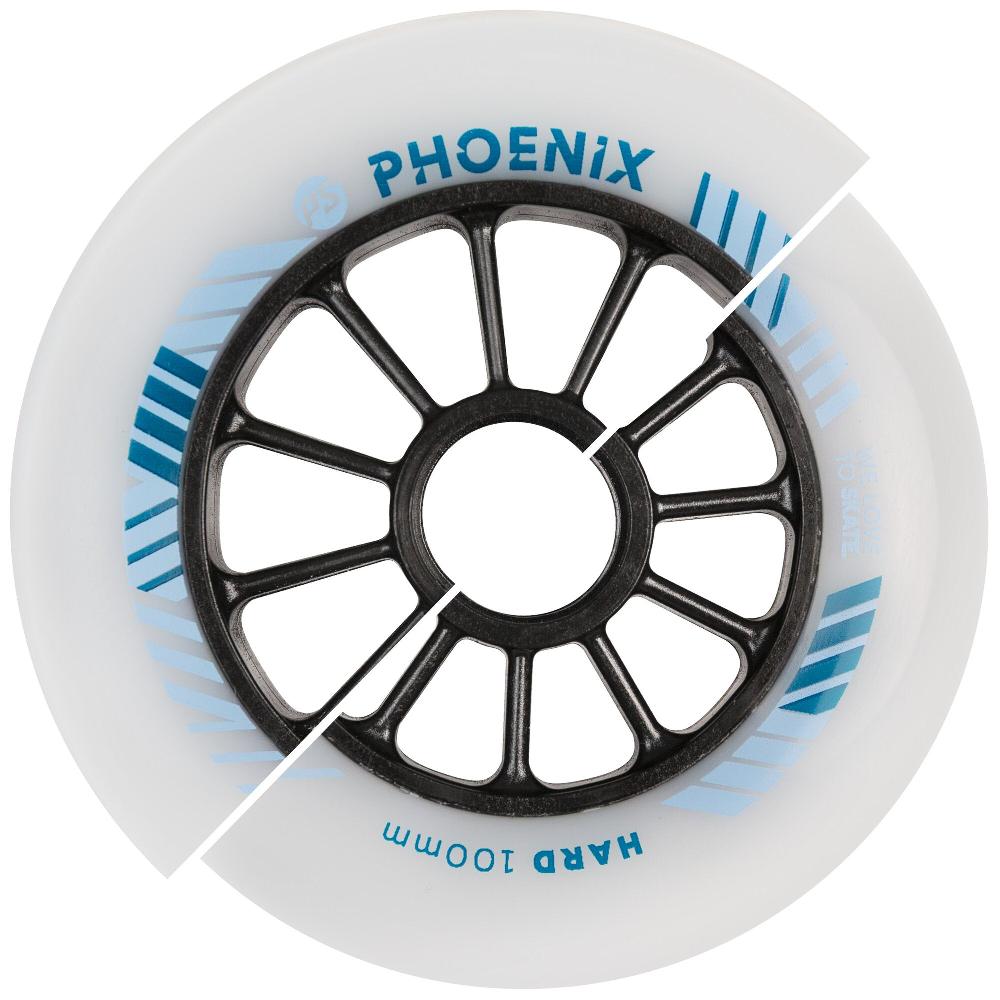 playlife PHOENIX HILO 110mm/100mm DD Hard Powerslide - Racing Inline Skate Wheels