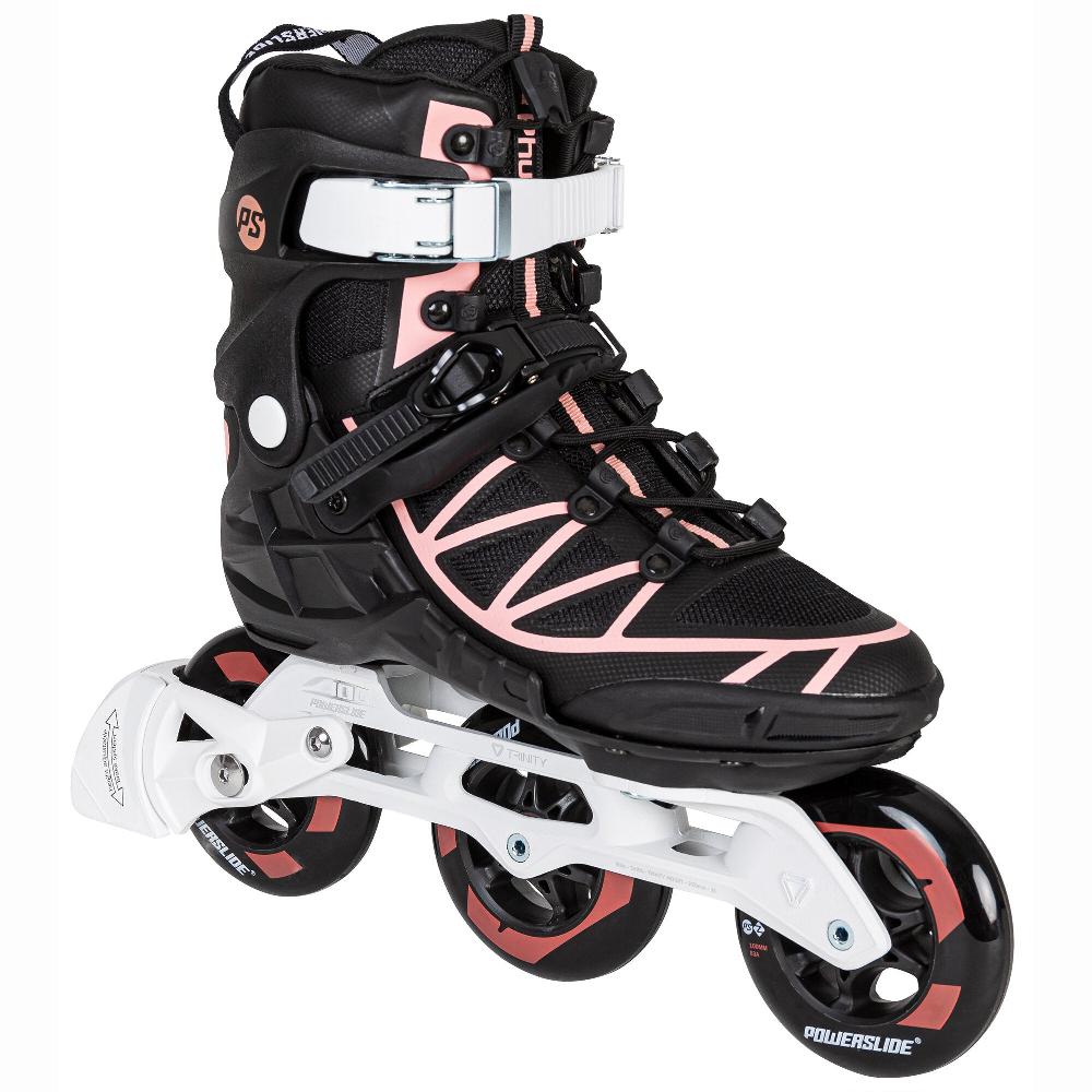 Playlife Phuzion Argon Coral 100 Powerslide - Fitness Inline Skates