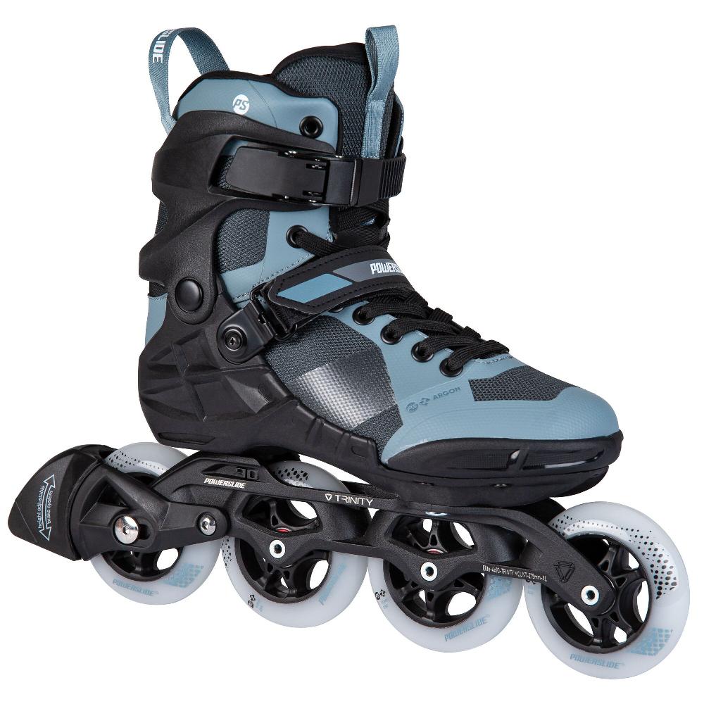 Playlife Phuzion Argon Grey 90 Powerslide - Fitness Inline Skates