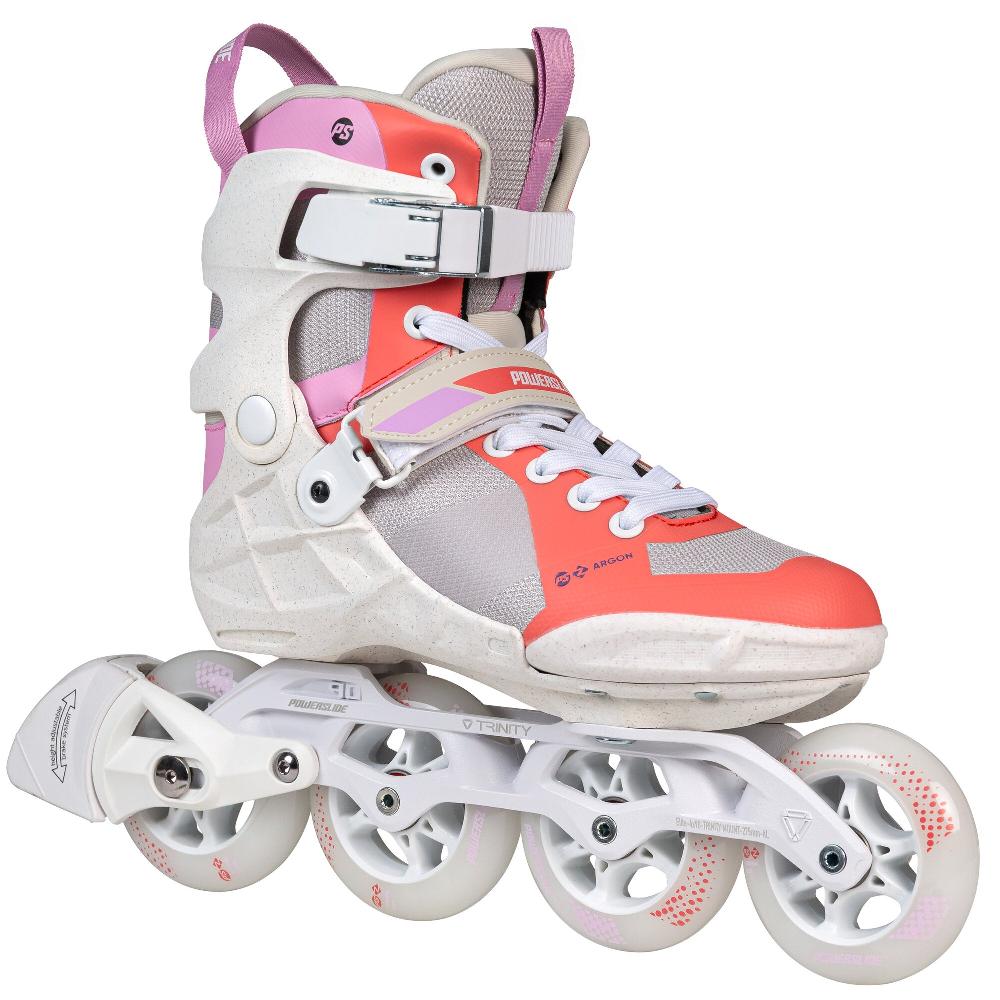 Playlife Phuzion Argon Peach 90 Powerslide - Fitness Inline Skates