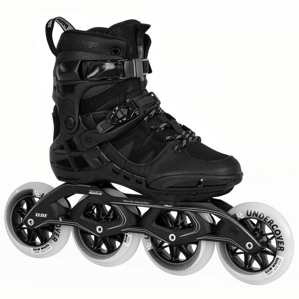 Playlife Phuzion Argon Road Black 110 Powerslide - Fitness Inline Skates