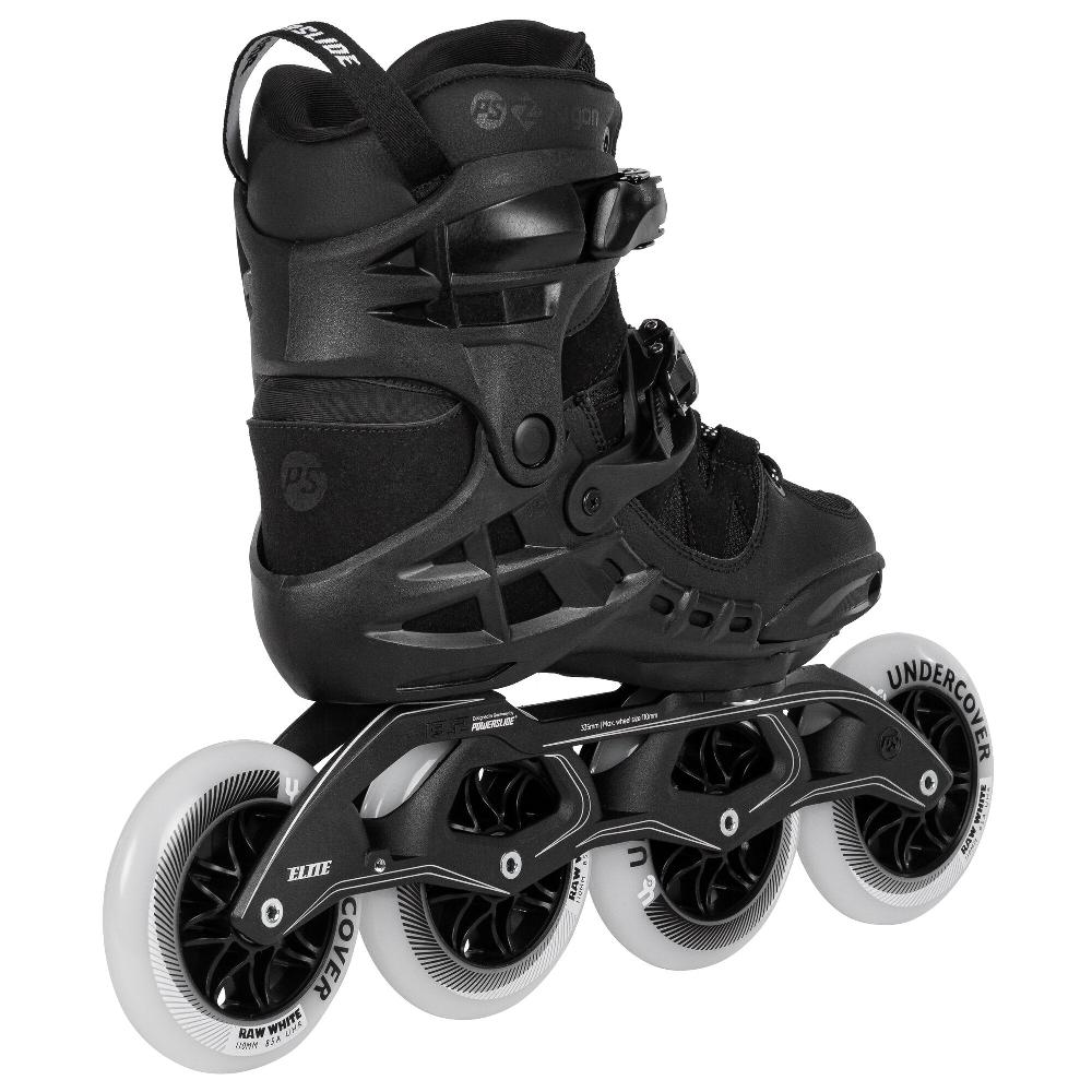 Playlife Phuzion Argon Road Black 110 Powerslide - Fitness Inline Skates