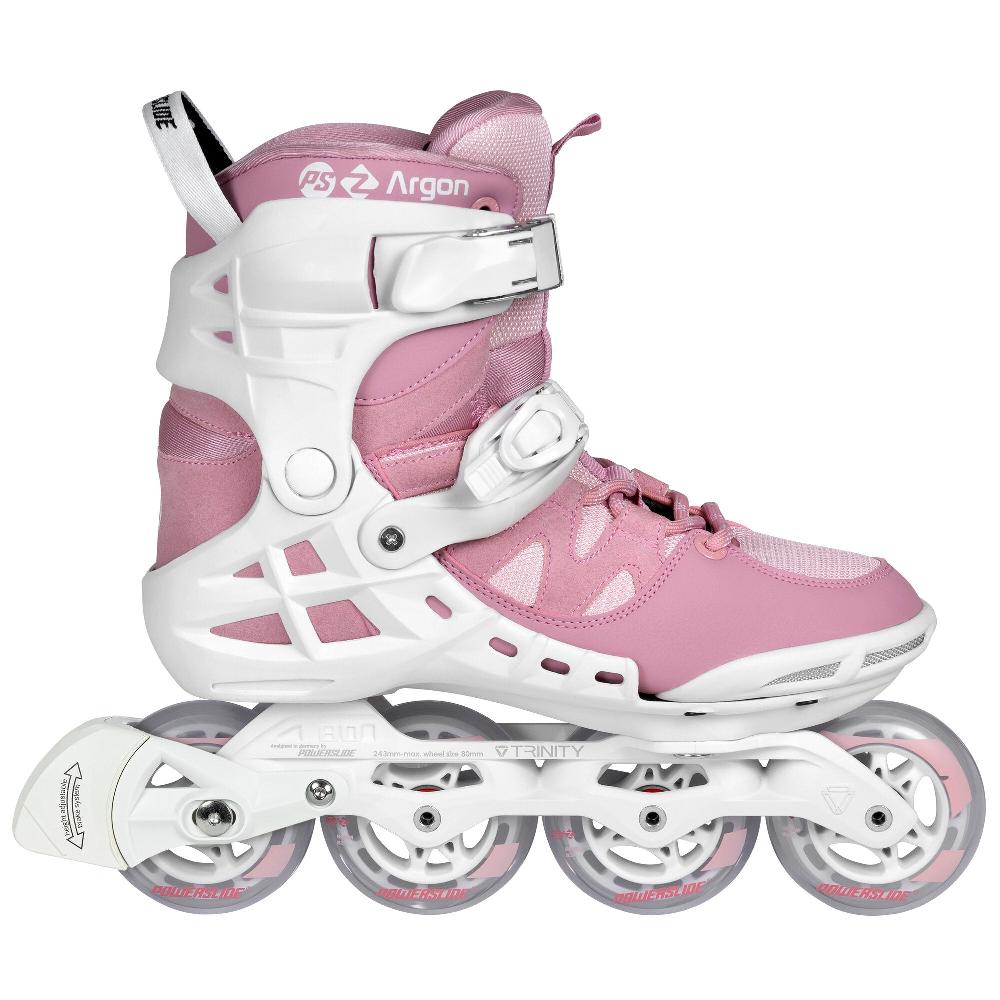 playlife Phuzion Argon Rose 80 Powerslide - Fitness Inline Skates