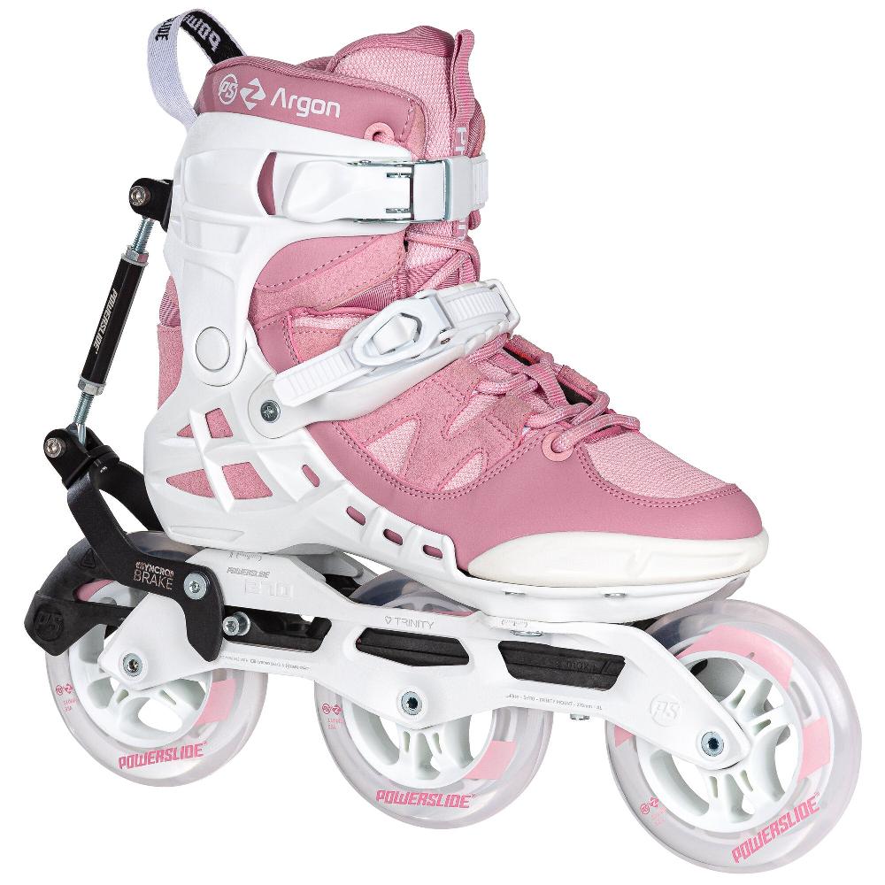 Playlife Phuzion Argon Syncro Rose 110 Powerslide - Fitness Inline Skates