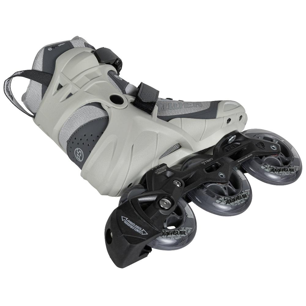 Playlife Phuzion Krypton Grey 100 Powerslide - Fitness Inline Skates
