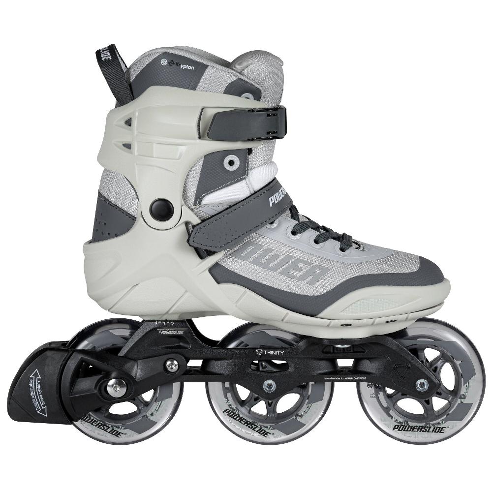 playlife Phuzion Krypton Grey 100 Powerslide - Fitness Inline Skates