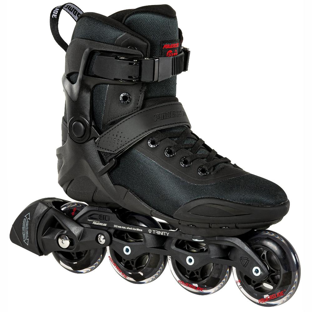Playlife Phuzion Radon Black 80 Powerslide - Fitness Inline Skates