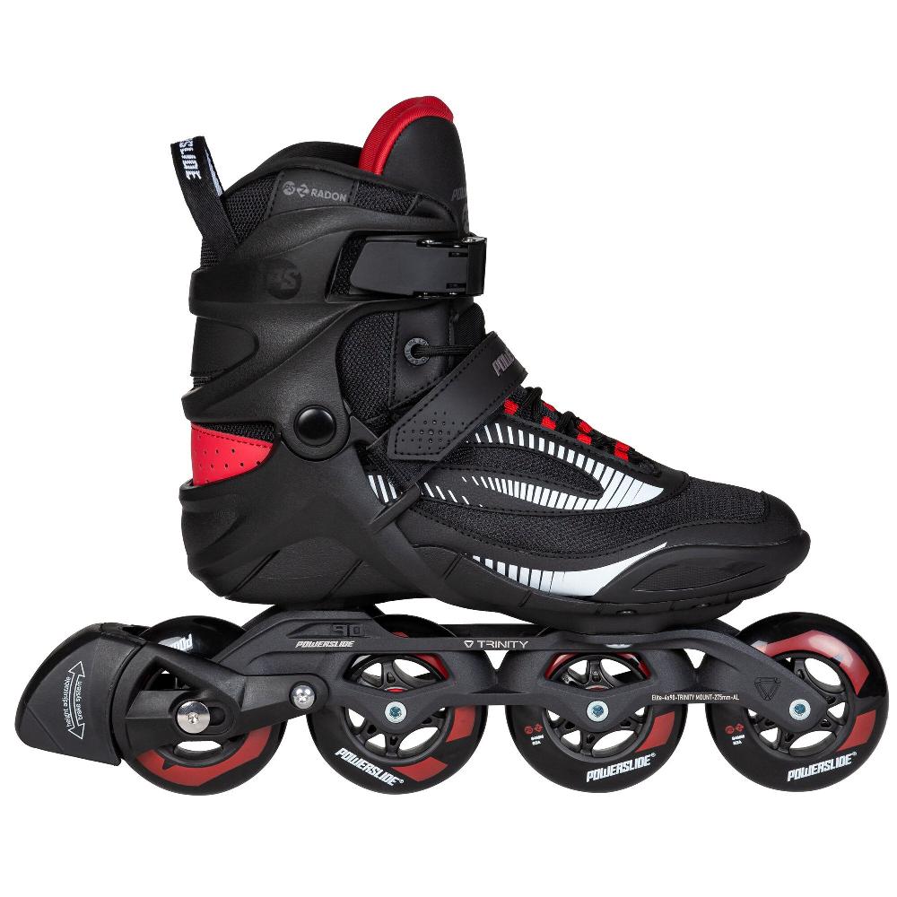 playlife Phuzion Radon Charcoal 84 Powerslide - Fitness Inline Skates