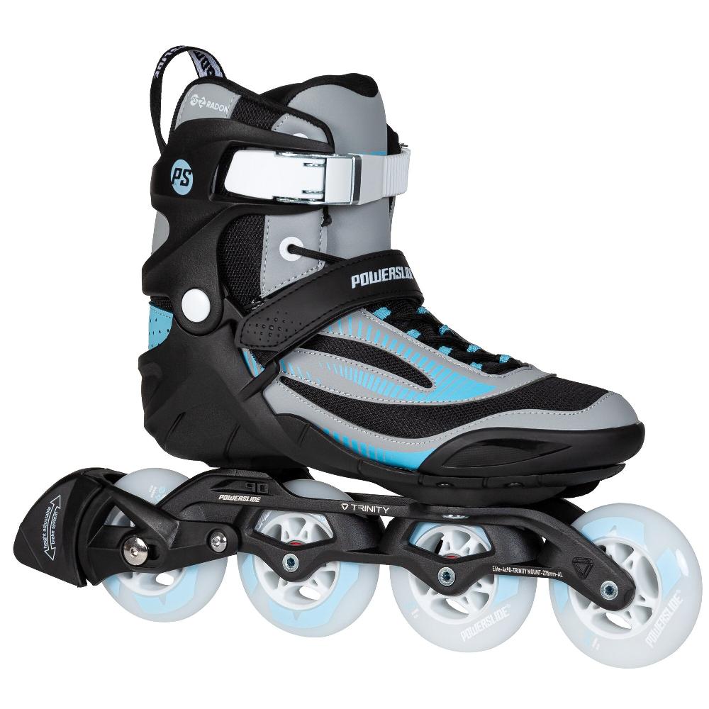 Playlife Phuzion Radon Slate Grey 84 Powerslide - Fitness Inline Skates