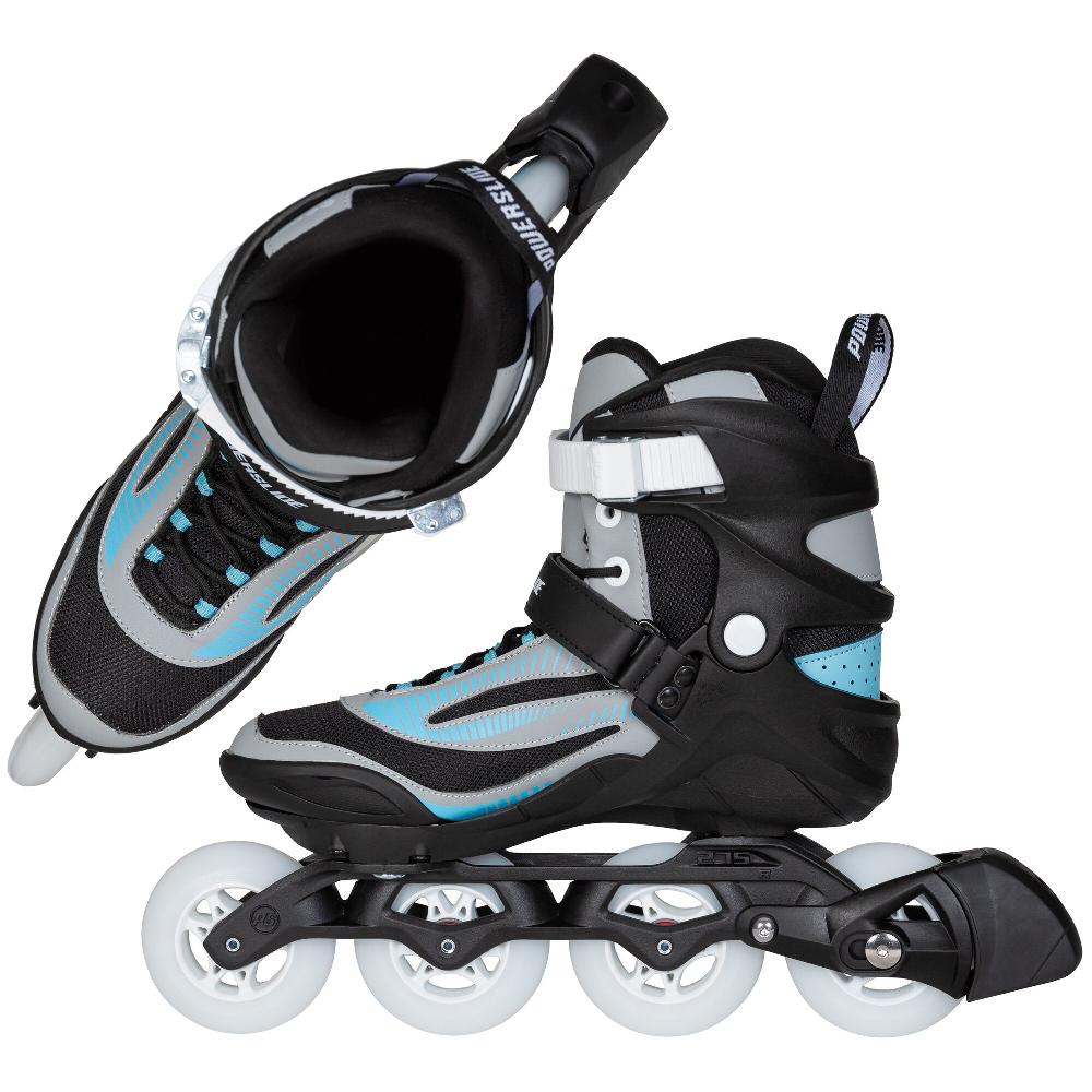 Playlife Phuzion Radon Slate Grey 84 Powerslide - Fitness Inline Skates