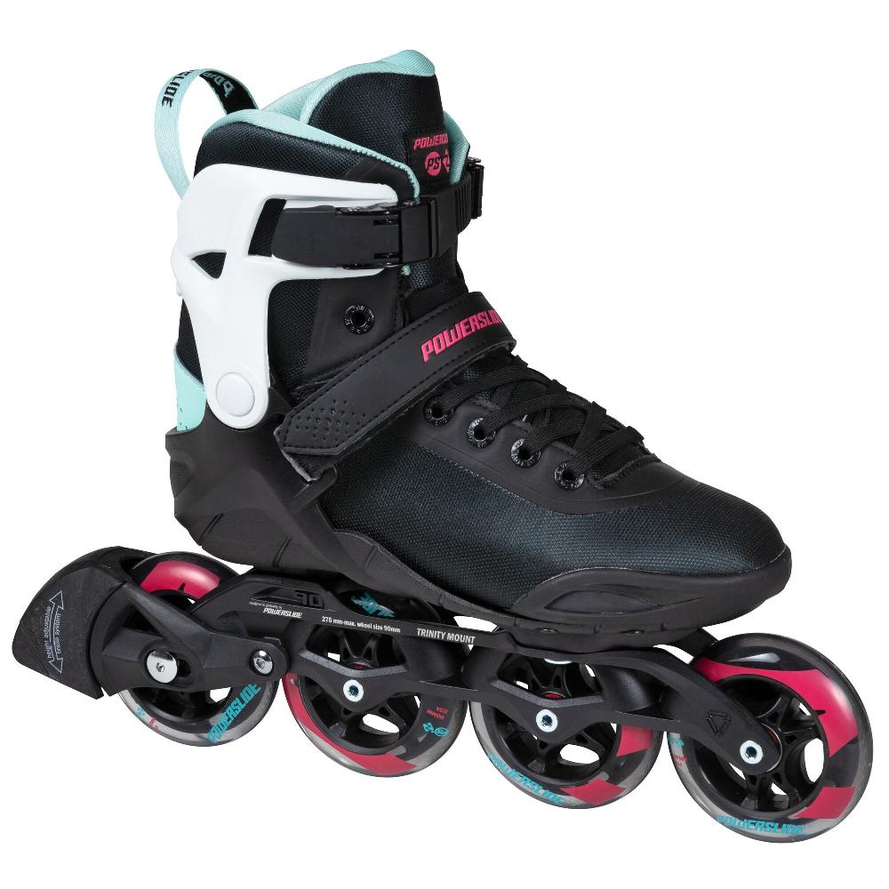 Playlife Phuzion Radon Teal 90 Powerslide - Fitness Inline Skates
