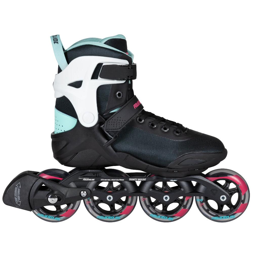 playlife Phuzion Radon Teal 90 Powerslide - Fitness Inline Skates