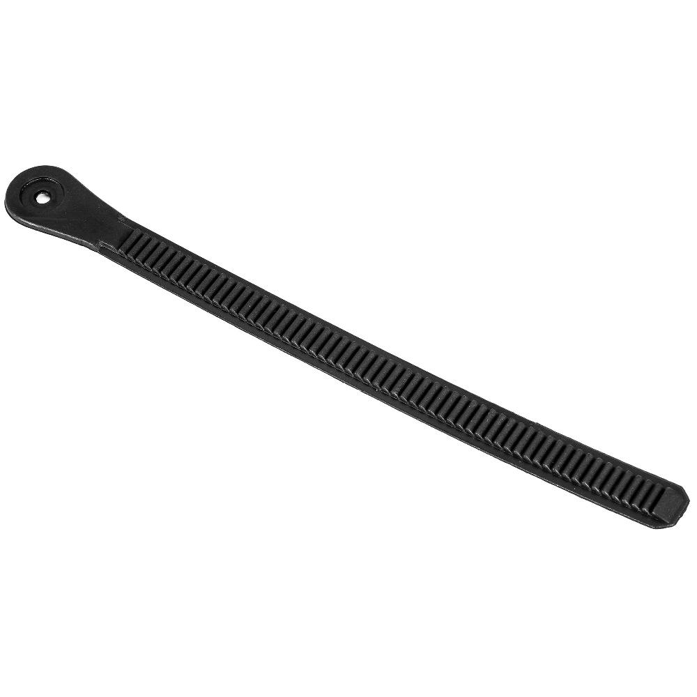 playlife Plastic Strap Black fitting Icon Force and Crown Buckle 22cm Powerslide - Racing Replacements